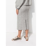 Women's Checked Midi Skirt - Multicolor Checks