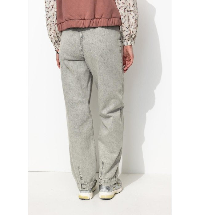 Jeans Ropa De Trabajo De Talle Alto - Jeans Livianos Lisos