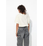 T-shirt Coeur Femme - Naturel Uni Clair