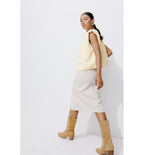 Paloma en Moumoute Reversible - Natural Plain Light