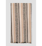 Women's Folk Woven Scarf - Natural Print