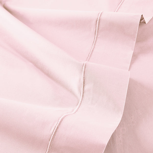Percale Unie - Sábana Encimera - Rosa