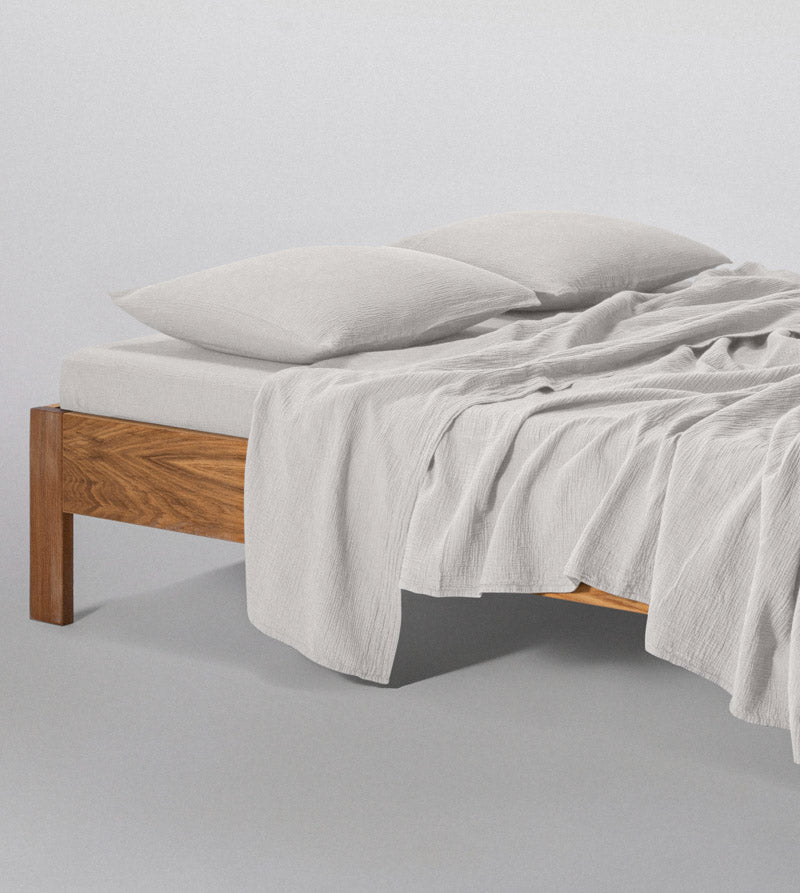 Flat Sheet - In Cotton Gauze 185G/M² - White