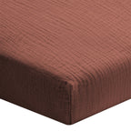 Cotton Gauze Fitted Sheet - 5 Colours to Choose From