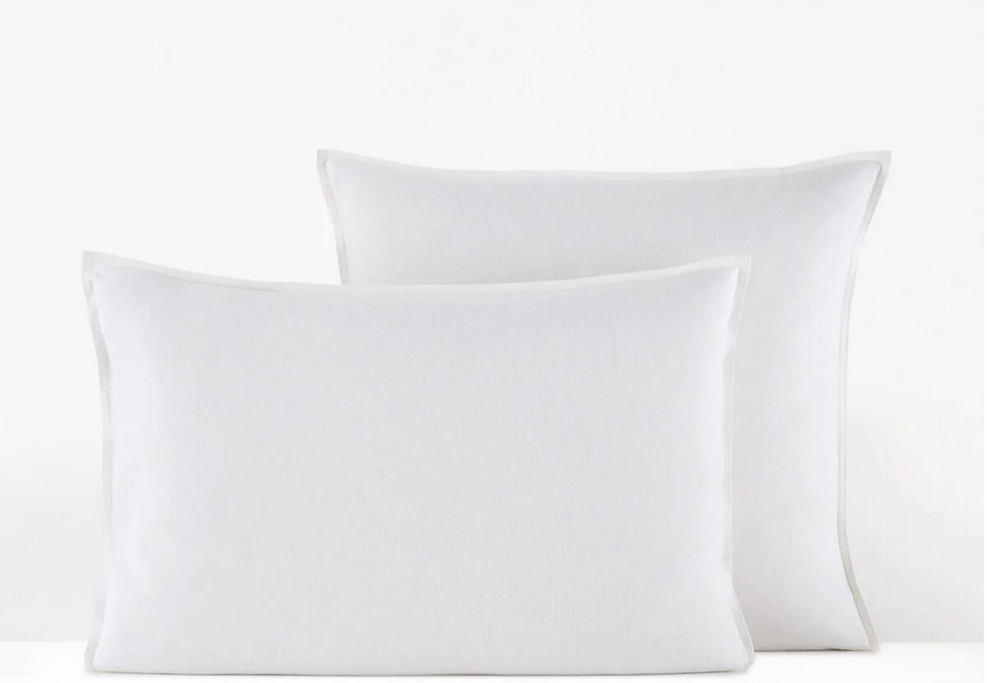 Protector de funda de almohada - Franela - Blanco