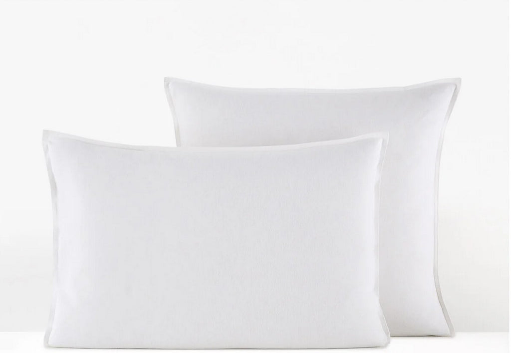 Protector de funda de almohada - Franela - Blanco