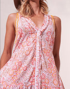Robe Longue Nana - Pink Ceramique - Femme