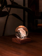 Lampka Amber Crystal - Zimorodek