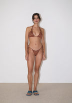 Top de bikini Brigitte - Chevron