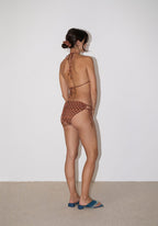 Top de bikini Brigitte - Chevron