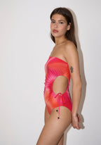 Maillot Une Pièce Ambre - Print