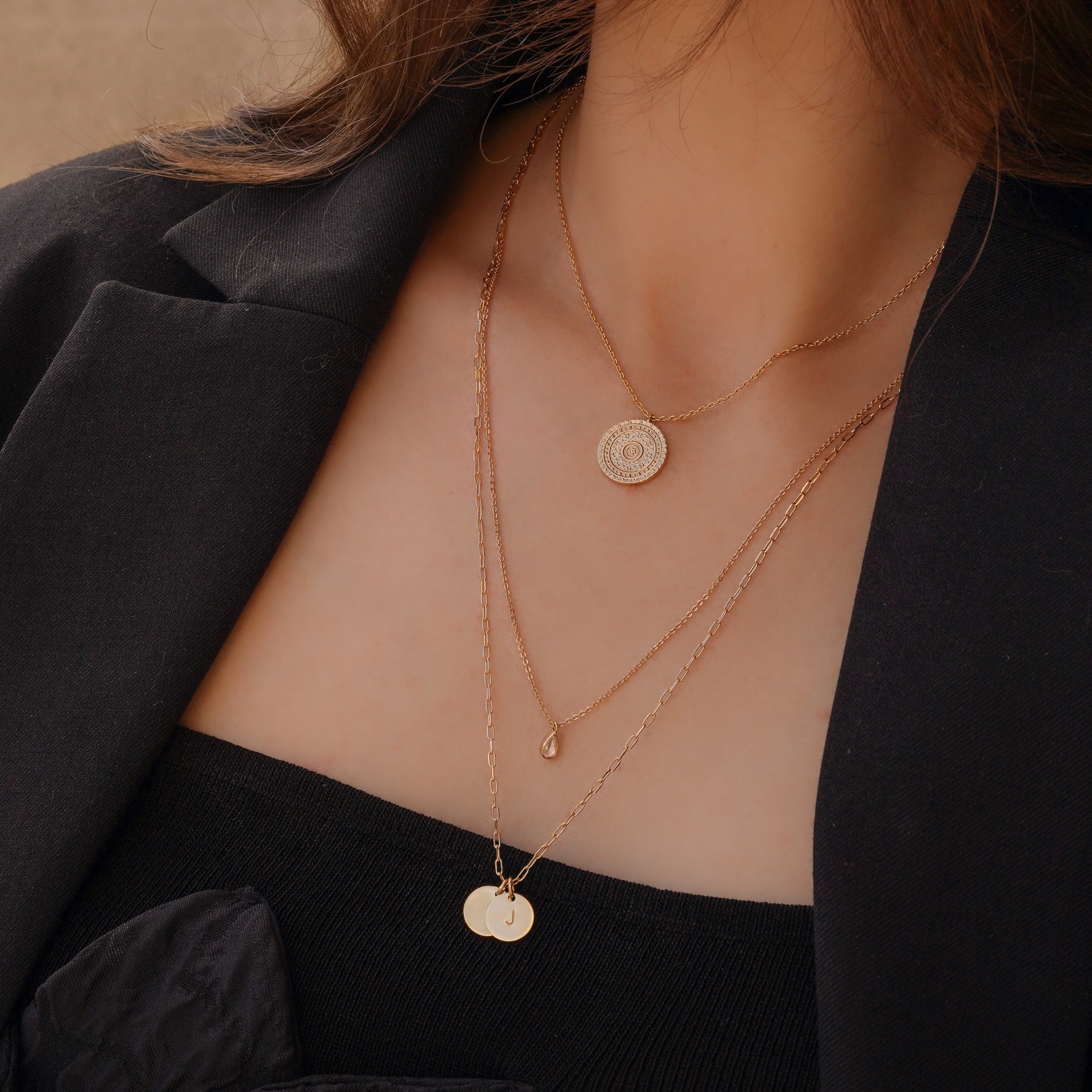 Collier Lettre Personnalisée