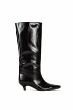 Bottes Claudia - Aubergine