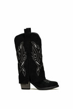Botas Polaina Lucia - Negro