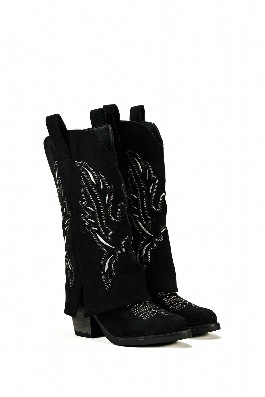 Botas Polaina Lucia - Negro