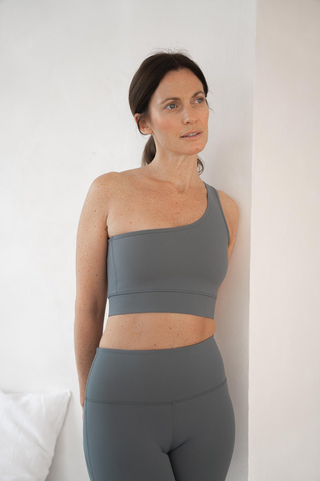 The Sparkling Asymmetric Sports Bra
