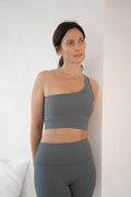 The Sparkling Asymmetric Sports Bra