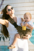Portabebés Momswing - Leopardo Chic