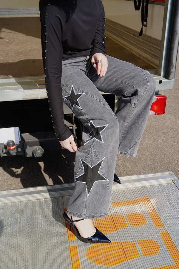 Jeans Stardust Grau