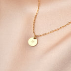 Collier Fin Médaille