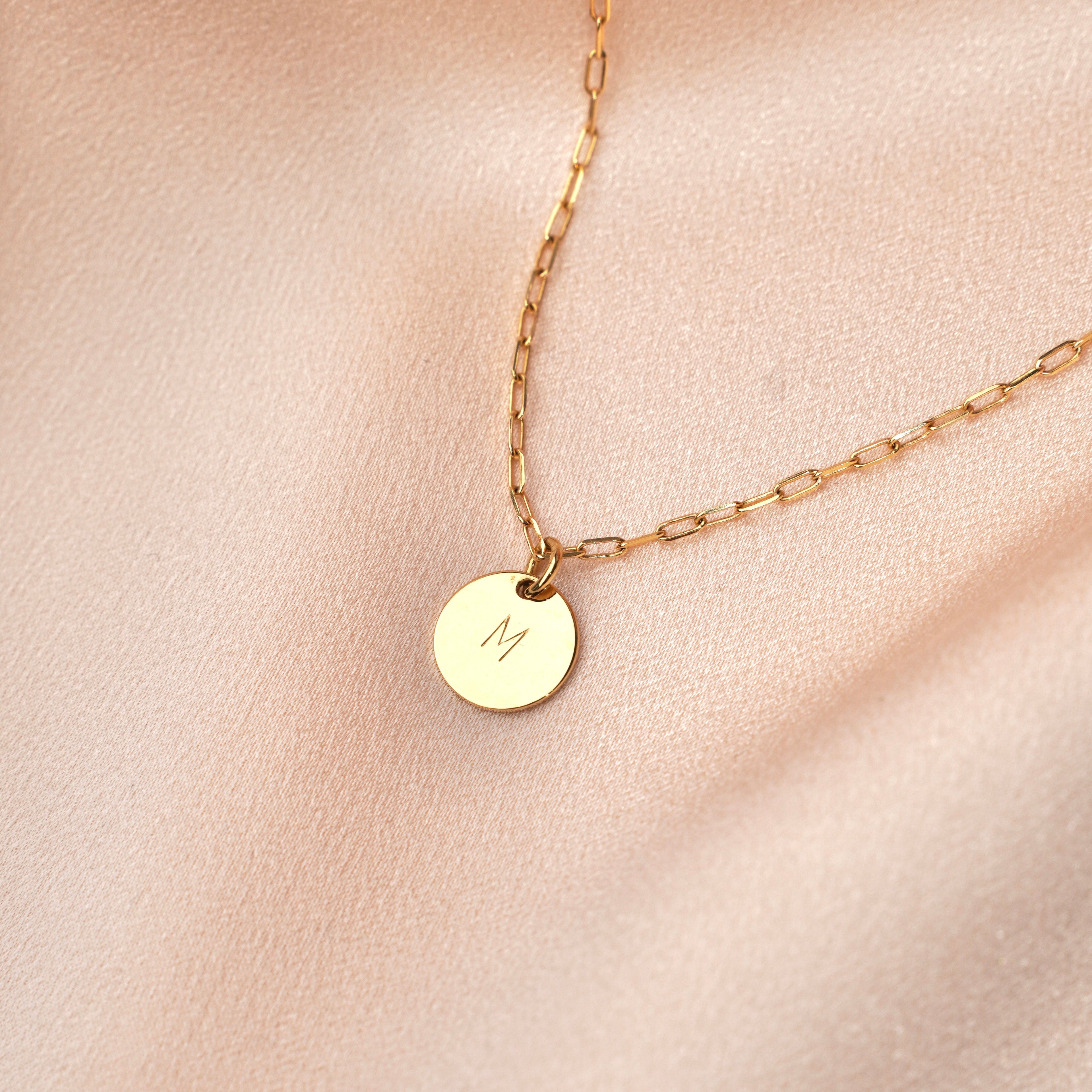 Collier Fin Médaille
