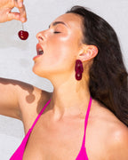Orecchini Maillon - Cerise
