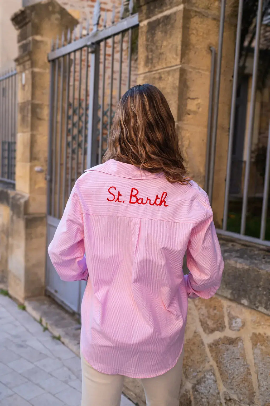 Overhemd St. Barth - Roze