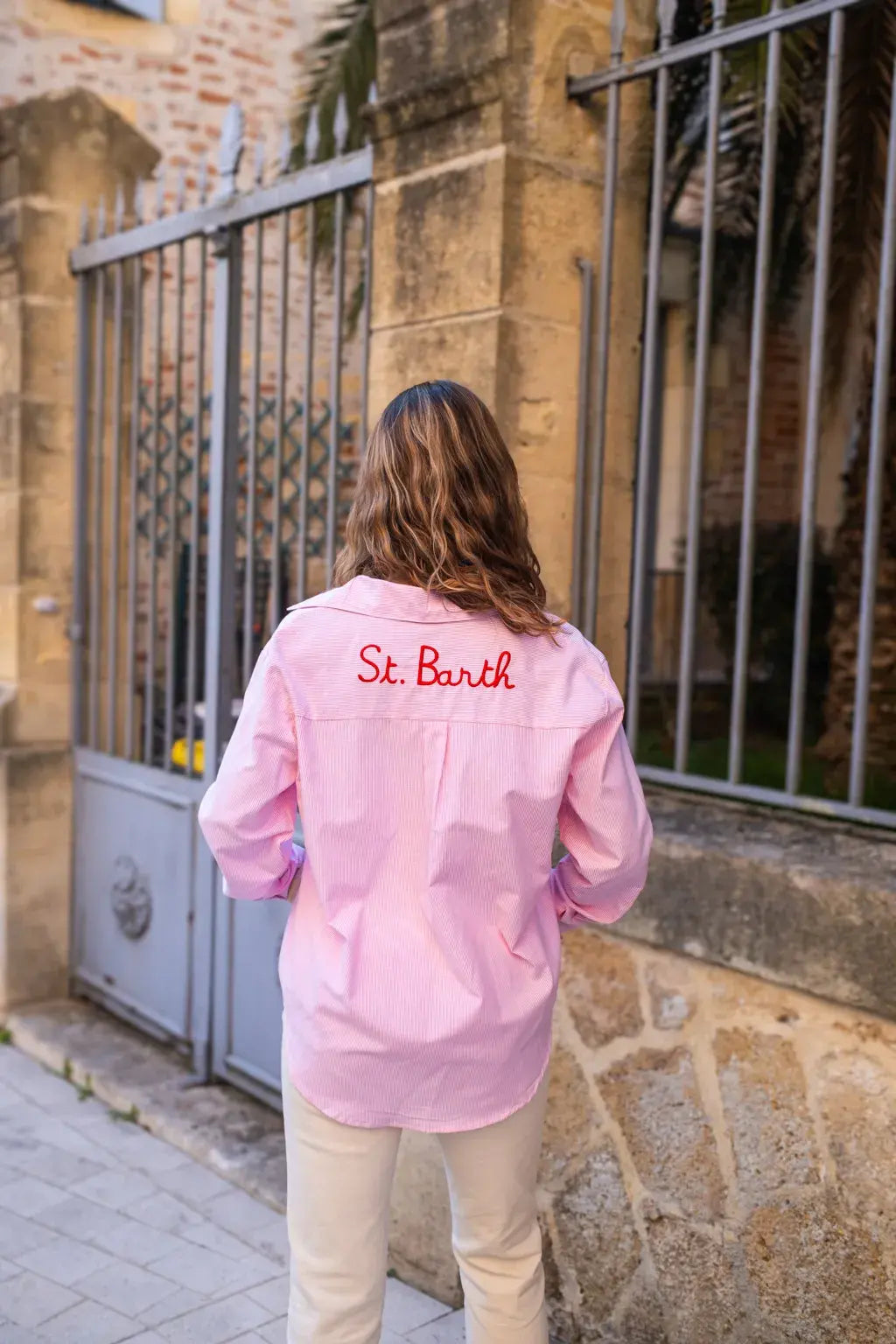 Overhemd St. Barth - Roze