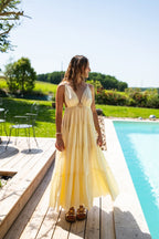 Vestido amarillo Charline