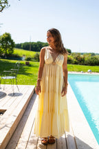 Vestido amarillo Charline