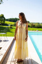 Vestido amarillo Charline