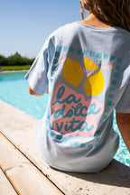 Camiseta La Dolce Vita Azul