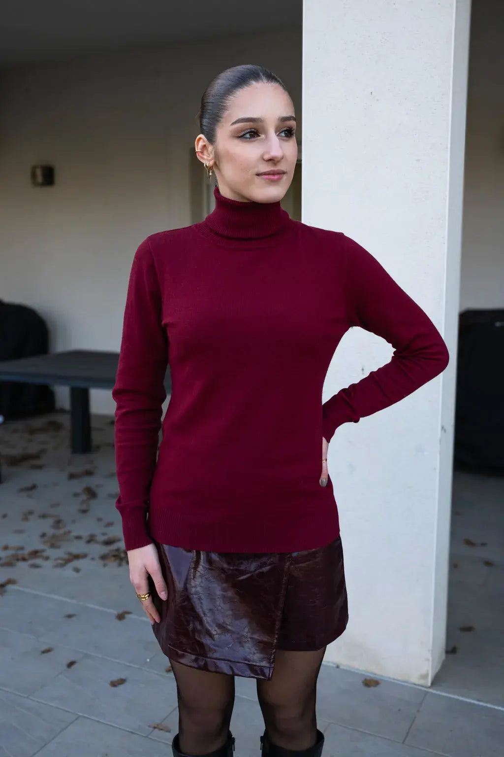 Pull Tom - Bordeaux