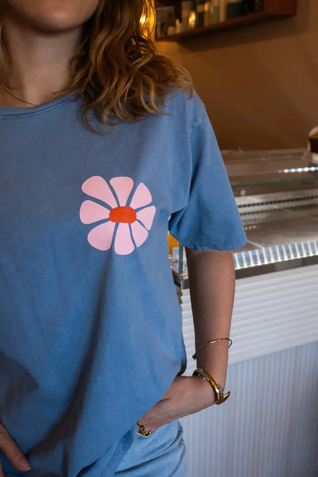 Camiseta Maya Azul