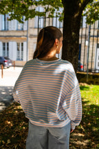T-Shirt Amour Paris - Blauw