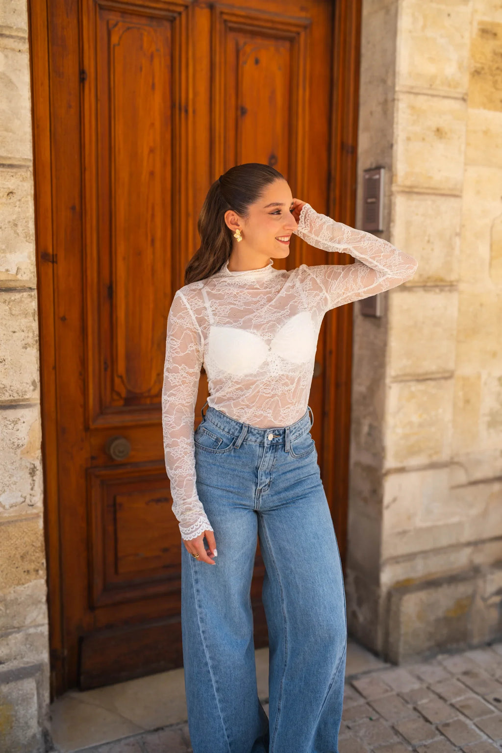 Blouse Garrett - Écru