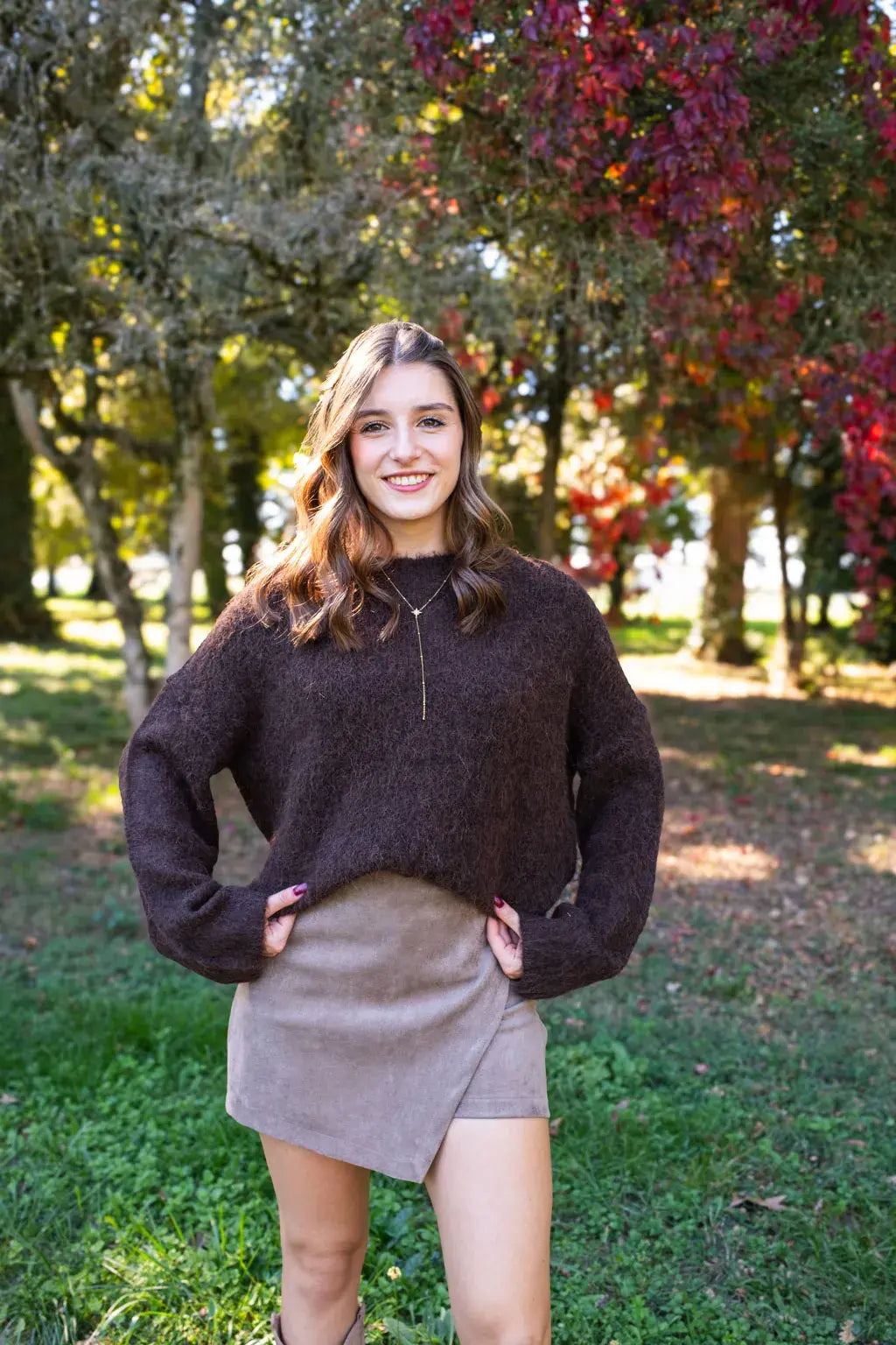 Skort Diaz – Taupe