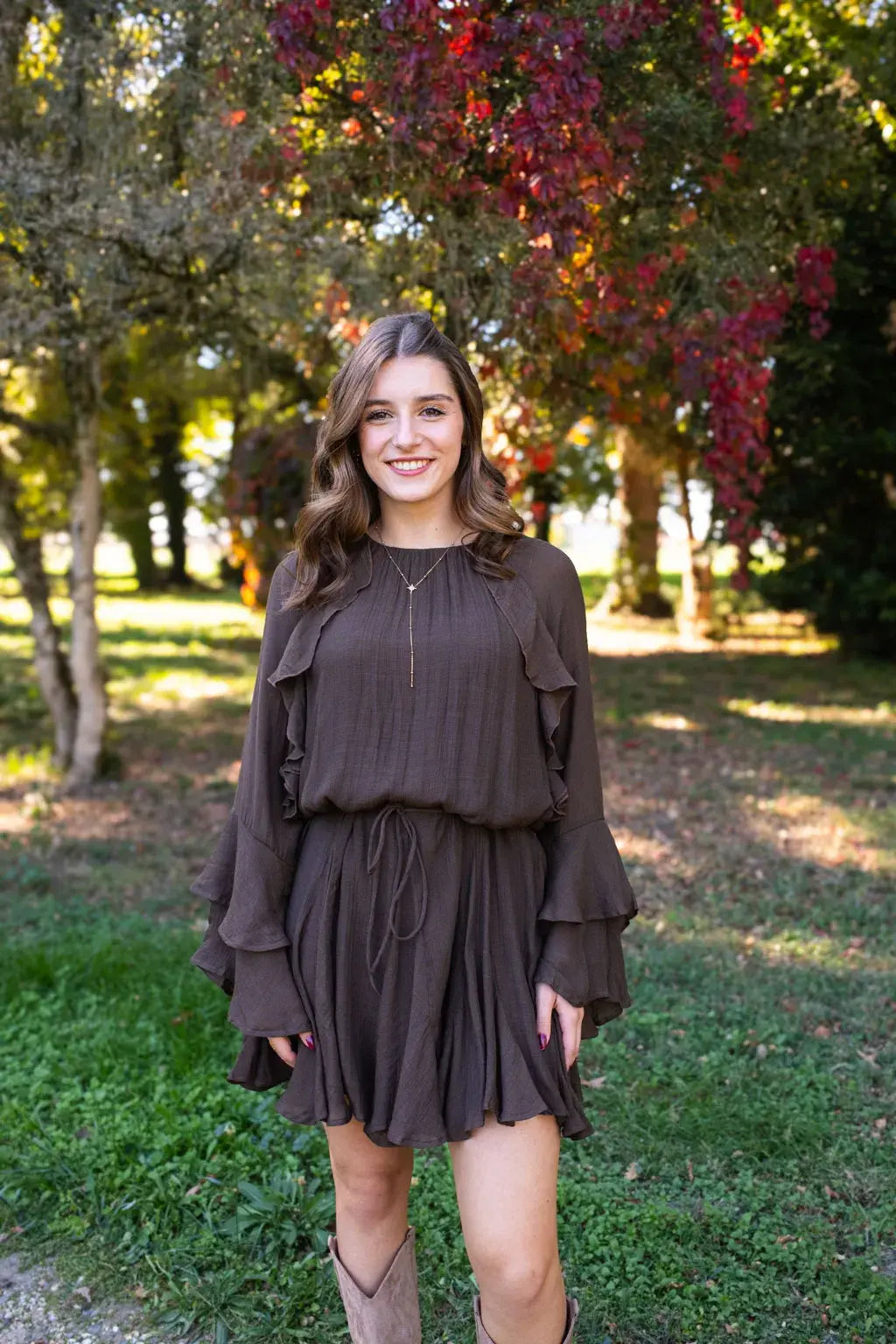Vestido Chiara Chocolate