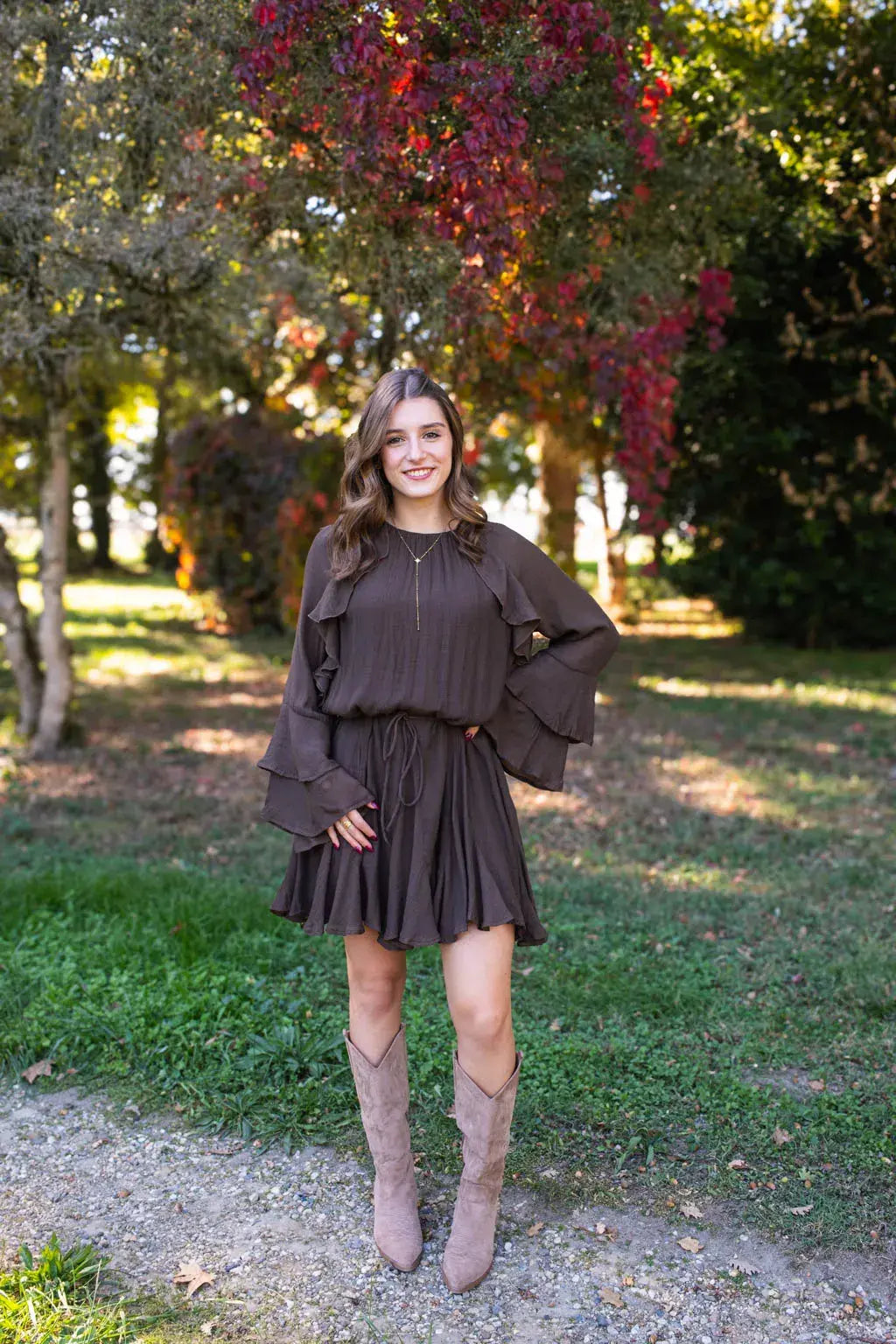 Vestido Chiara Chocolate