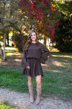 Vestido Chiara Chocolate