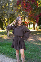 Vestido Chiara Chocolate