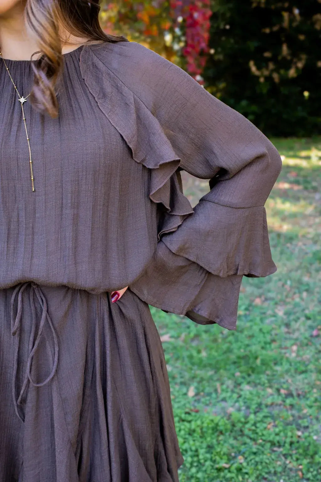 Vestido Chiara Chocolate