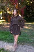 Vestido Chiara Chocolate