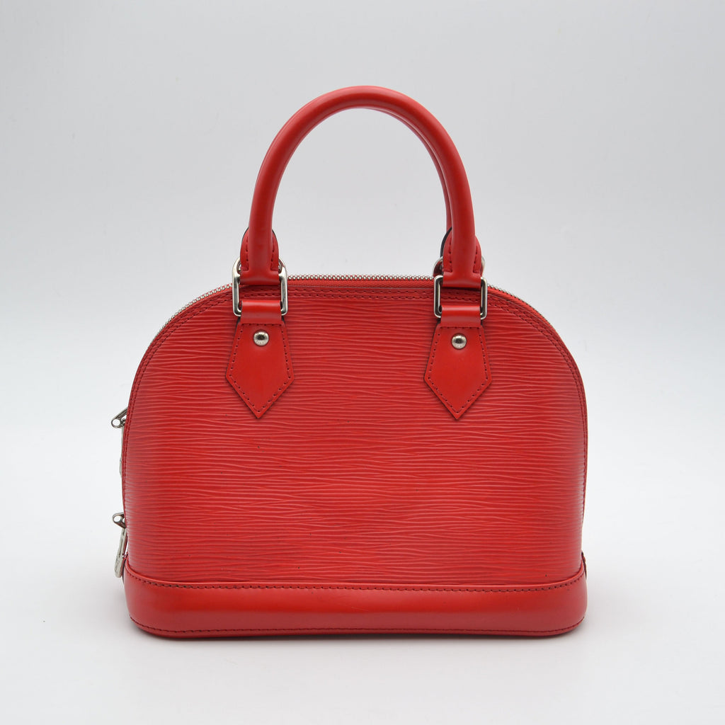 Louis Vuitton Alma BB Piel Épi Coquelicot