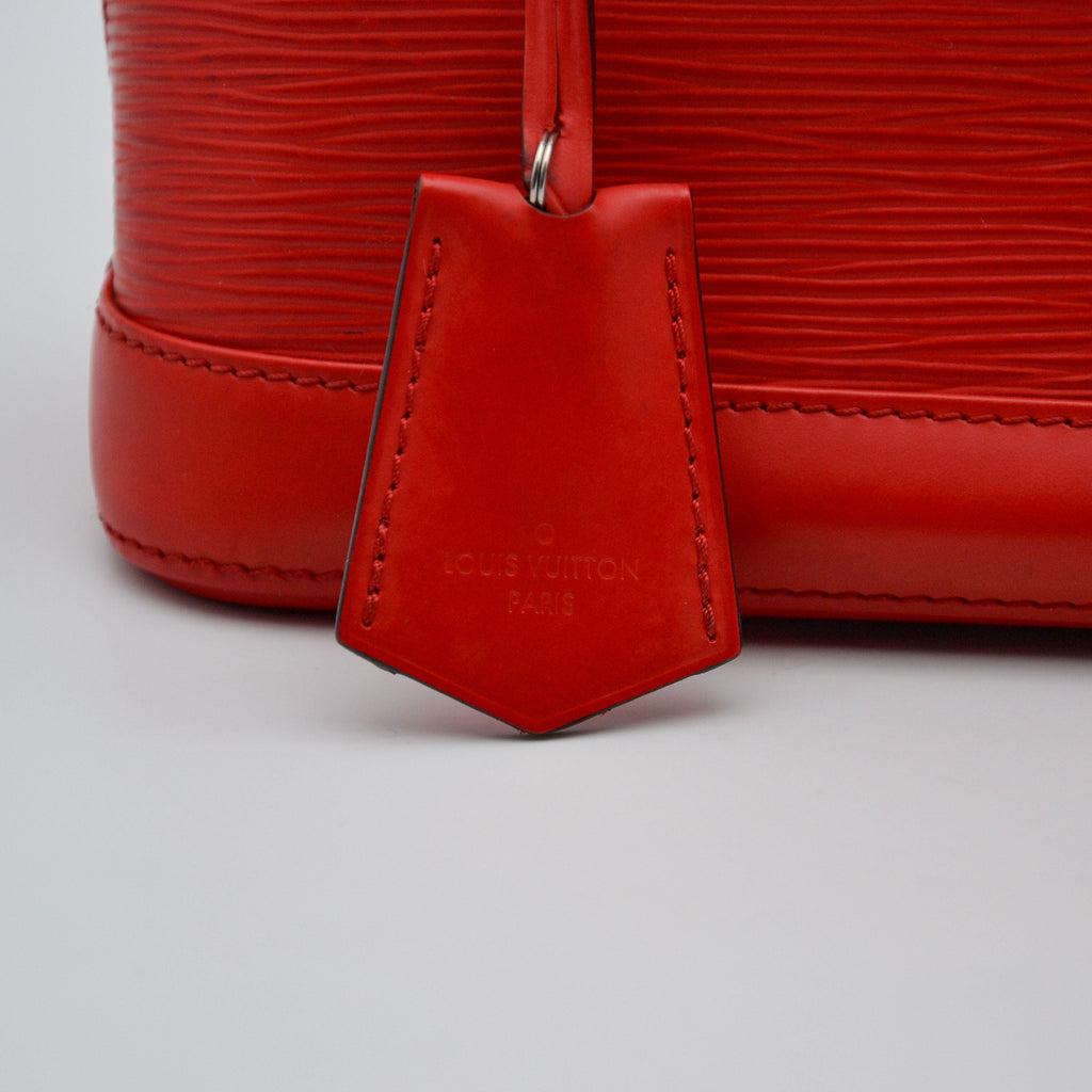 Louis Vuitton Alma BB Piel Épi Coquelicot