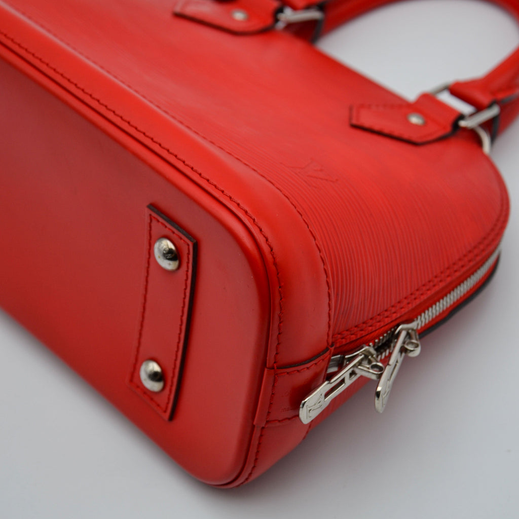Louis Vuitton Alma BB Piel Épi Coquelicot