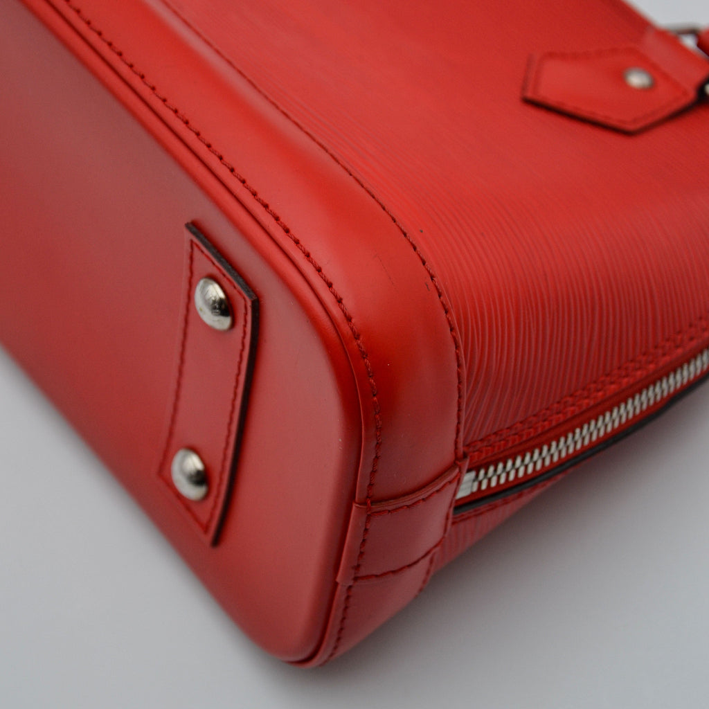 Louis Vuitton Alma BB Piel Épi Coquelicot