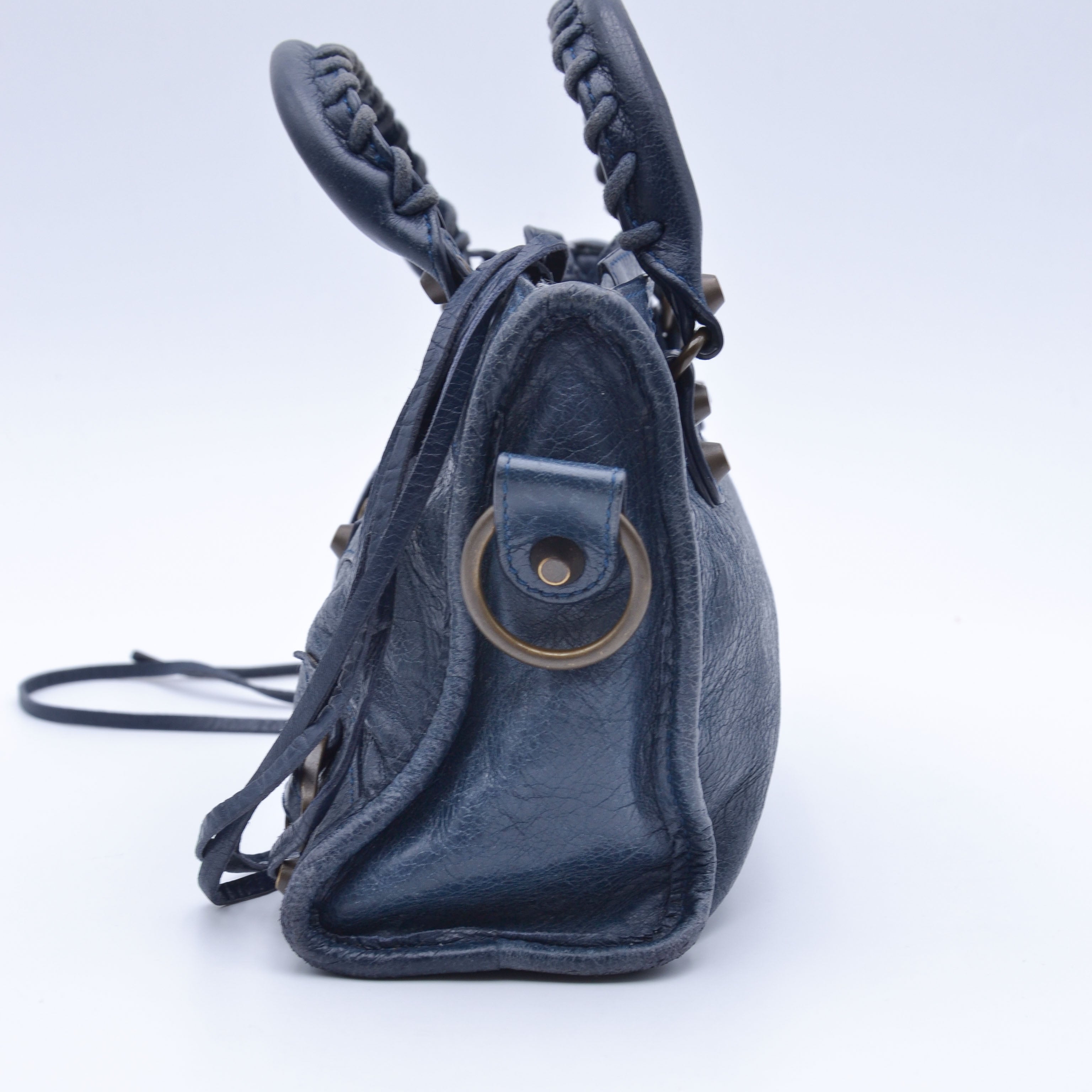 Balenciaga City Bleu Marine