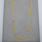Céline Triomphe Link Long Necklace Vintage