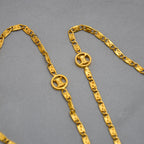 Céline Triomphe Link Long Necklace Vintage
